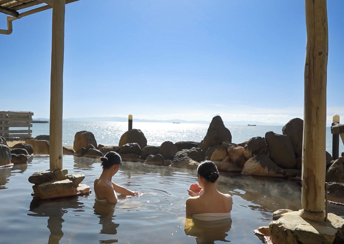 写真：天然温泉